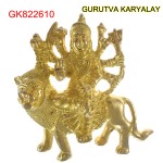 Brass Durga 433 Gram 9.5 CM