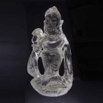 Lab Tested 161.000 Gram Natural Crystal Shree Krishna Idol