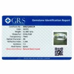 Lab Tested 51.000 Gram Natural Crystal Baan Ling + Brass Stand