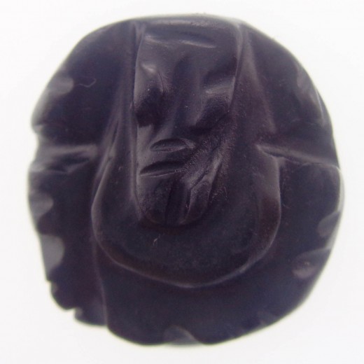 Natural Black Tourmaline Ganesha 15.62 CT ~ Ganesh 