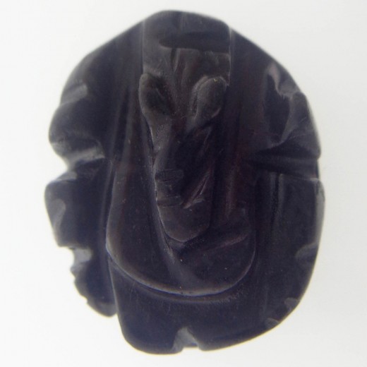 Natural Black Tourmaline Ganesha 16.53 CT ~ Ganesh