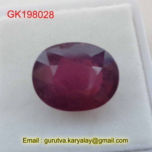 Ratti-8.60(7.85ct) Natural Ruby (Manik)