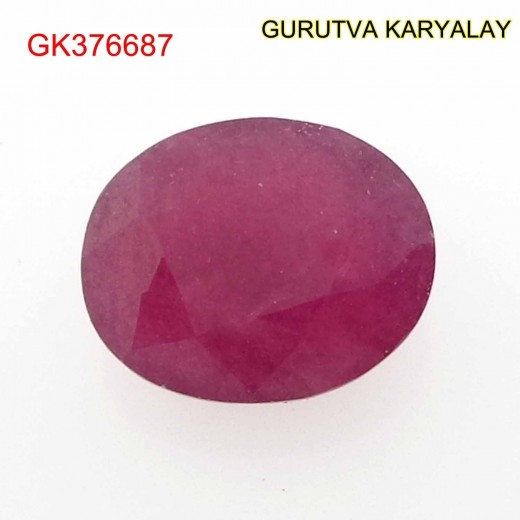 Ratti-5.66 (5.13ct) Natural Ruby (Manik)