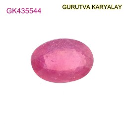 Ratti-5.52 (5.00ct) Natural Ruby (Manik)