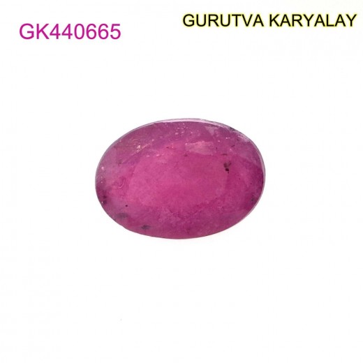 Ratti-3.46 (3.14ct) Natural Ruby (Manik)