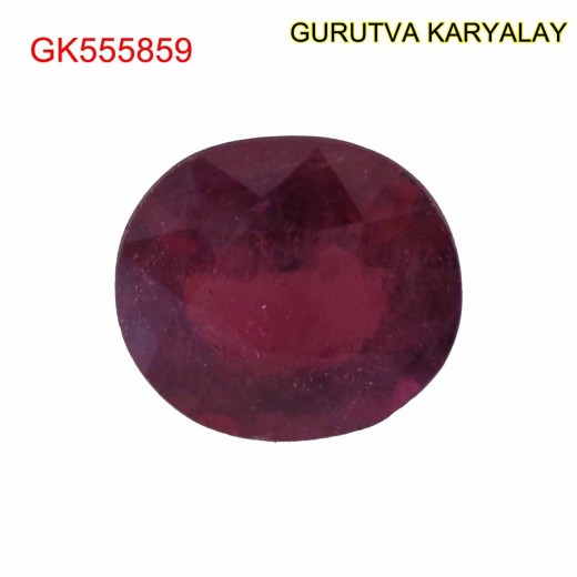 Ratti-5.70 (5.20ct) Natural Ruby (Manik)