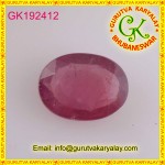Ratti:5.50(4.97ct) Natural Ruby (Manik)
