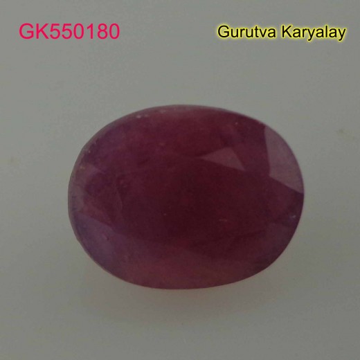 Ratti:10.90(9.85ct) Natural Ruby (Manik)