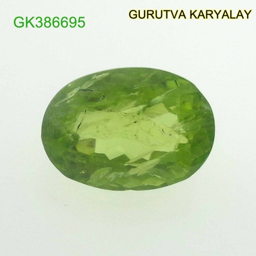 Ratti-3.56 (3.22 ct) Green Peridot Premium Quality Gemstone