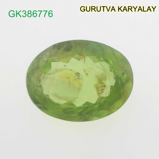 Ratti-3.65 (3.31 ct) Green Peridot Premium Quality Gemstone